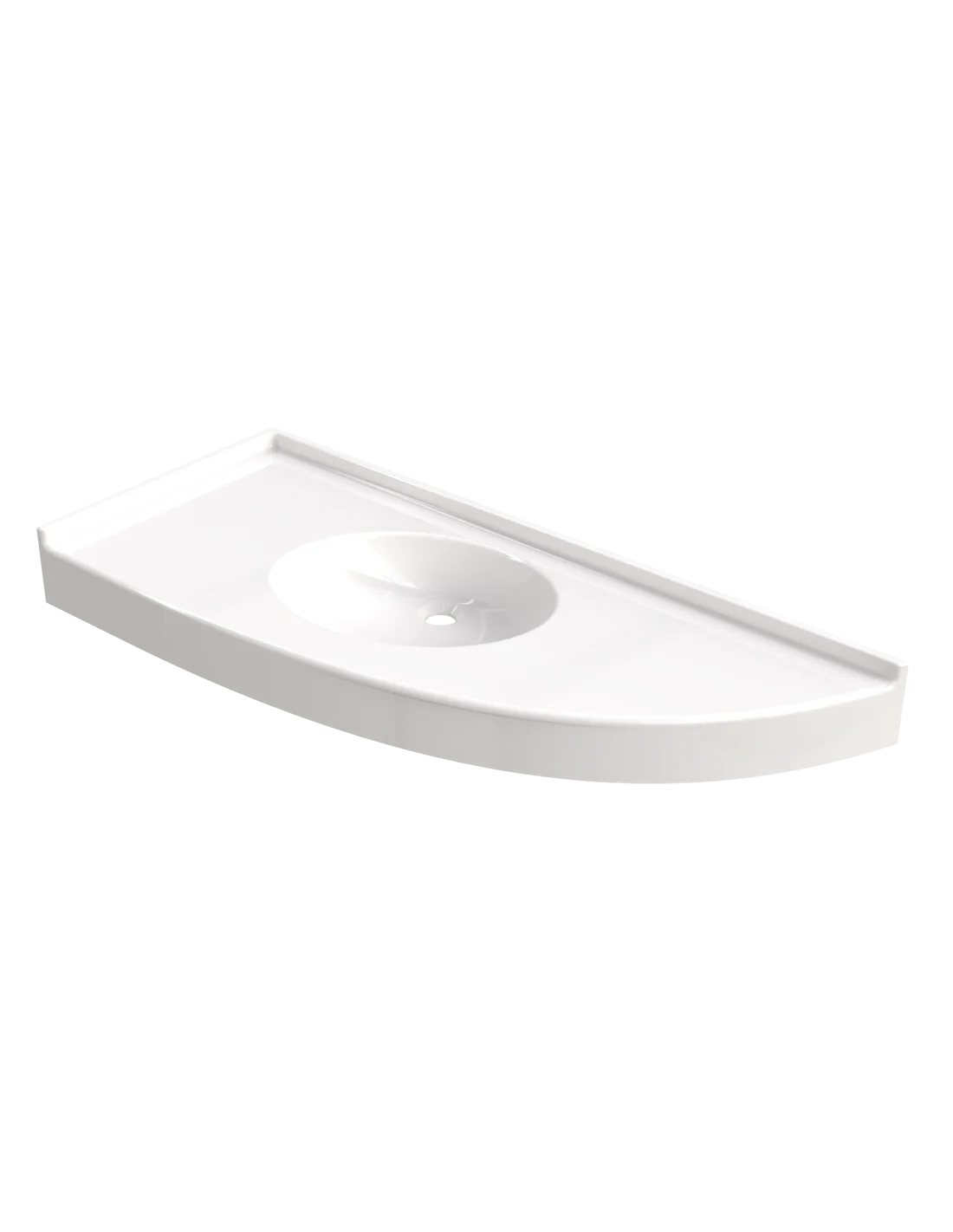 Plan vasque Floride d'angle | CSI
