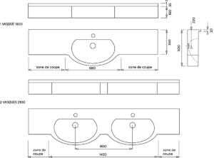 Plan vasque Montana