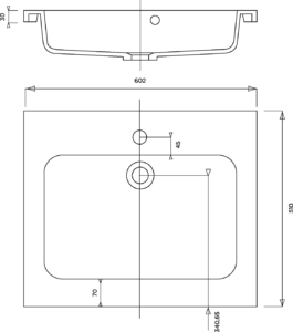 Plan vasque Pompei